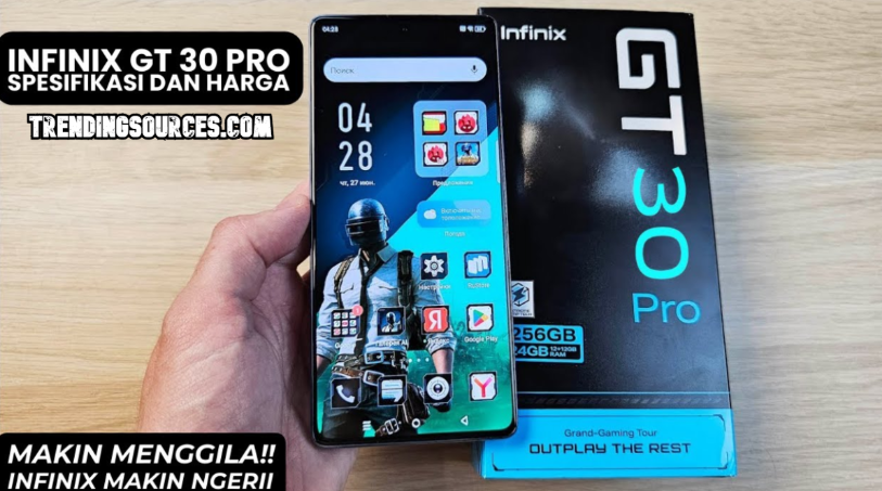 HP Infinix GT 30 Pro Rilis di Indonesia, Ini Harganya!